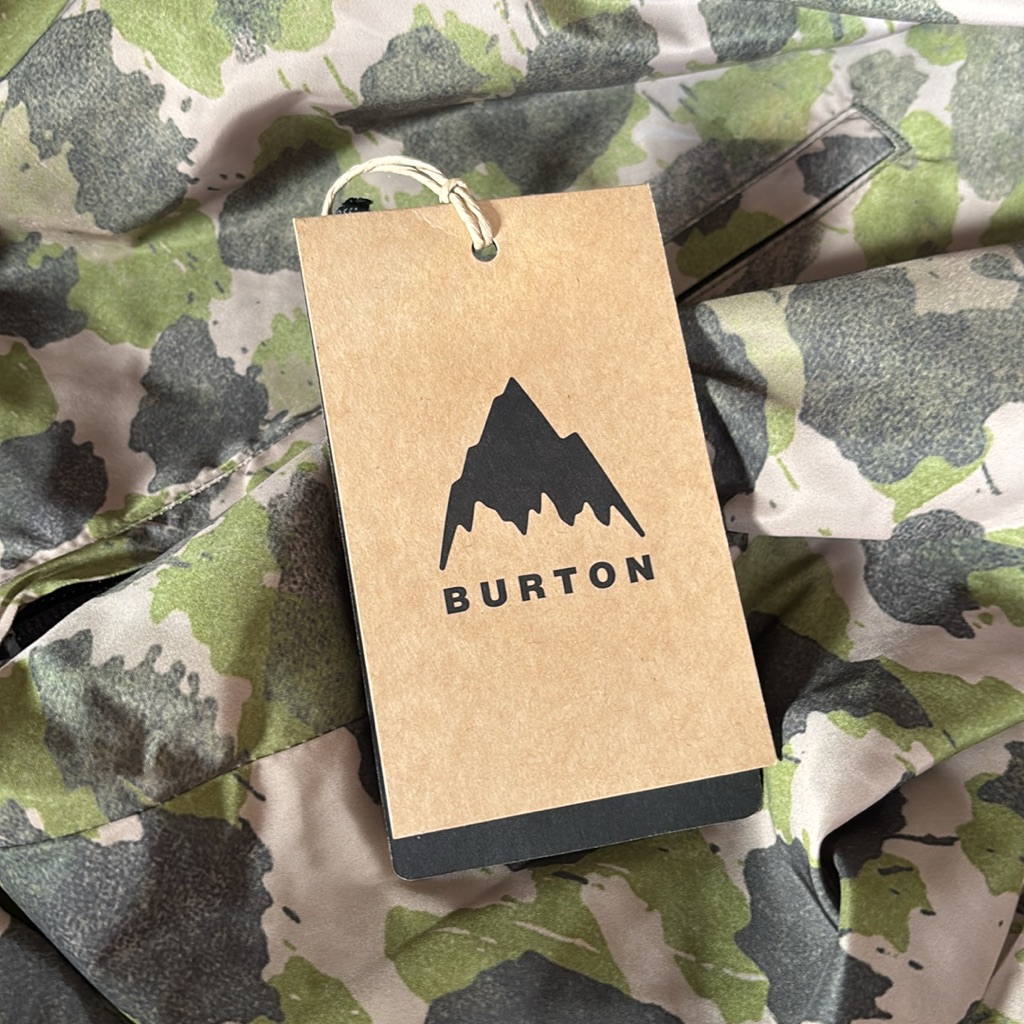 Burton Coaches Men’s Camouflage Boarding Ski Adventure Jacket Size S Nwt — image 8 of 8